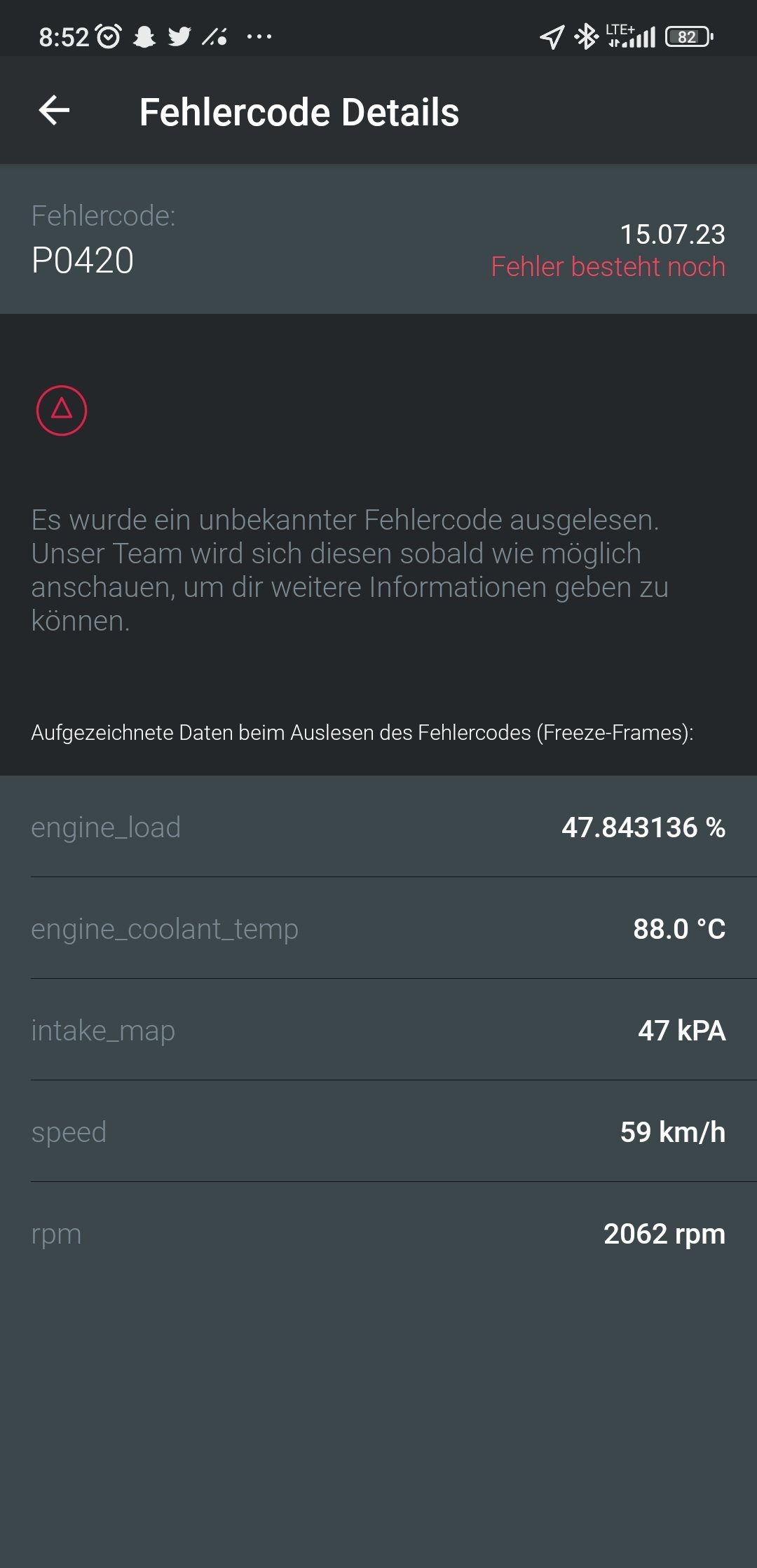 Fehlercode P Lambda Sonde Oder Mittelschalld Mpfer Motor